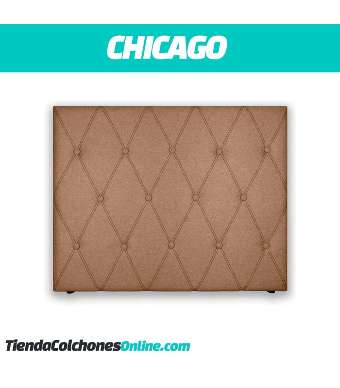 Cabecero Chicago disponible en varios colores y medidas - TiendaColchonesOnline.com