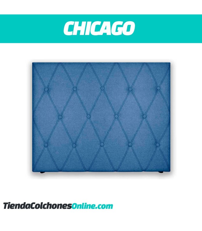 Cabecero Chicago disponible en varios colores y medidas - TiendaColchonesOnline.com