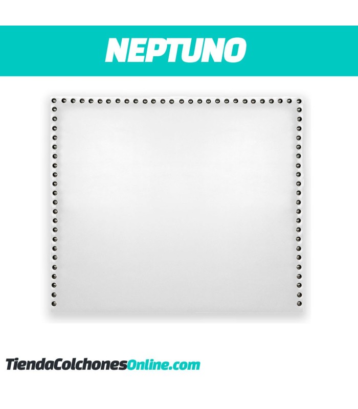 Cabecero Neptuno con tachuelas alrededor económico - TiendaColchonesOnline.com