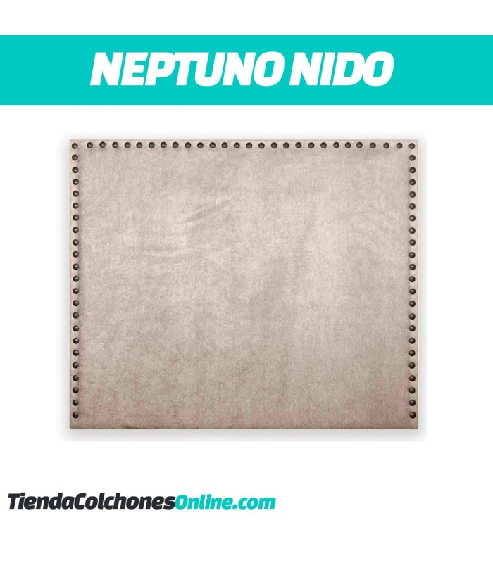 Cabecero Neptuno nido con tachuelas barato - TiendaColchonesOnline.com