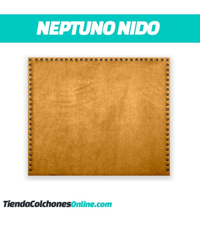 Cabecero Neptuno nido con tachuelas barato - TiendaColchonesOnline.com