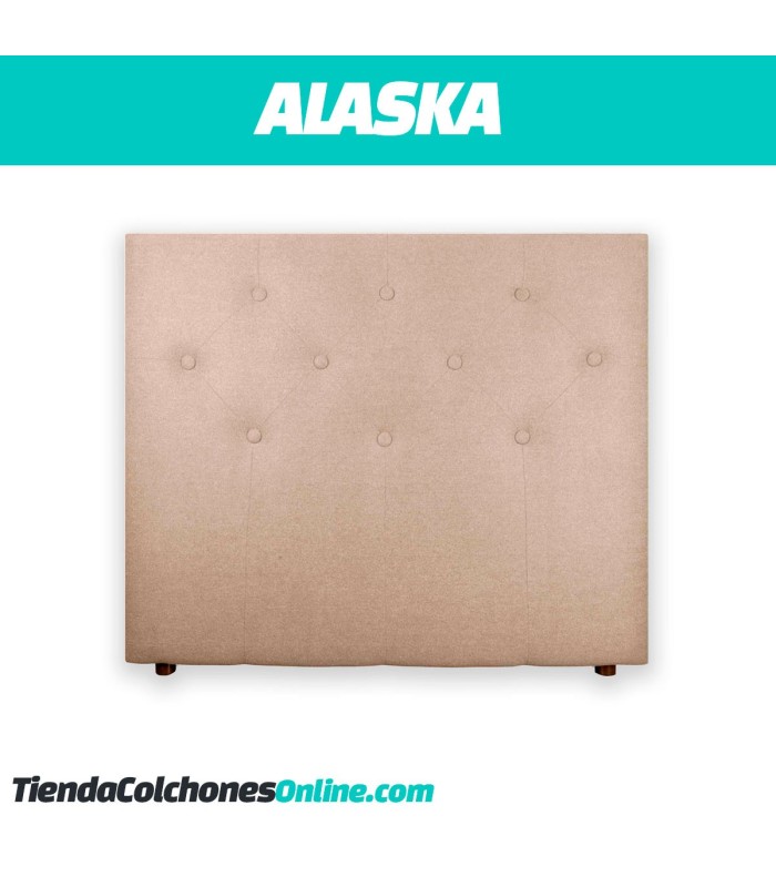 Cabecero Alaska, elegancia para decorar tu dormitorio. Varios colores y medidas.